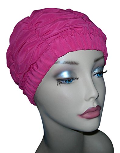 Ladies Pink Shower Cap Fashy Traditional Style