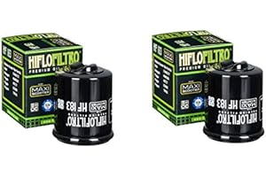 Hiflo HF183 Premium Oil Filter fit Piaggio ((125 Vespa ET4 (Leader Engine) 00-05),(125 Vespa GTS Supersport i.e. 11-15),(150 Vespa GTS Super IE ABS E4 16-17),(300 Vespa GTS SuperSport i.e. 10-15))