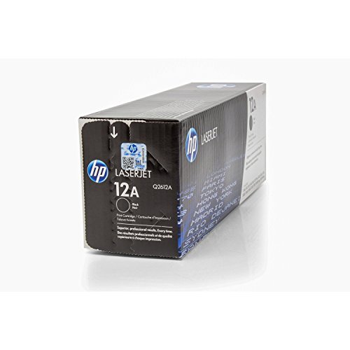 Original Toner passend für HP LaserJet 1018 HP 12A Q2612A - Premium Drucker-Kartusche - Schwarz - 2.000 Seiten