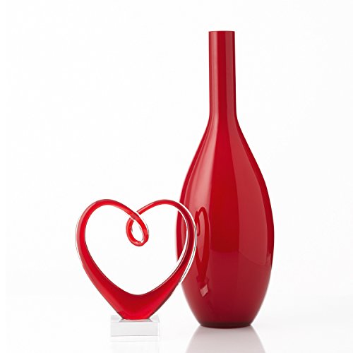 Leonardo 090871 Skulptur Heart, rot - 2