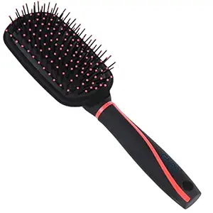GUBB Vogue Range Paddle Hair Brush For Women & Men : Great for Detangling, Straightening & Smoothing - Ultra Soft & Flexible Nylon Bristles | Lightweight, Durable & Sturdy Hair Brush For All Hair Types - For Women, Men, Wet And Dry Hair