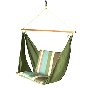 Slack Jack Butterfly Fabric Swing (Green, Blue and Brown)