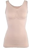 vercella vitaShaping Control Cami,Seamless + Underbust Support + Deep V-Neckline + Roses with Squares Design