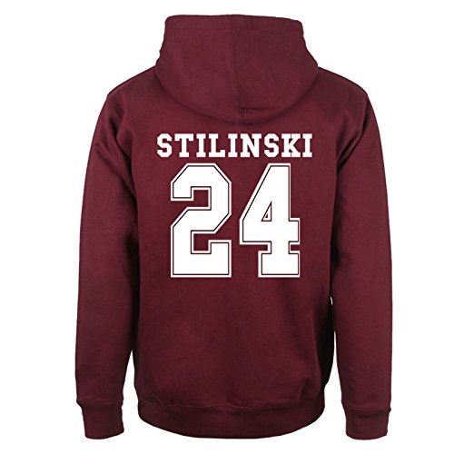 Preisvergleich Produktbild Beacon Hills Lacrosse HOODIE Wolf 24 Teen Stilinsk - Medium - Stilinski 24