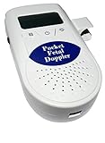 Jumper Medical JPD-100S6 Pocket Fetal Doppler, handgehaltenes Ultraschallgerät zum Hören und Überwachen der Baby-Herztöne, mit 3 MHz Sonde, CE, FDA, ISO Zertifizierung, mit 2 AA Batterien, weiss-blaue Farbe - 7