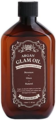 ARGAN OIL For Hair/ Hair treatment / By GLAM OIL 4FL OZ / Buy One Get One Free (GRAPEFRUIT)