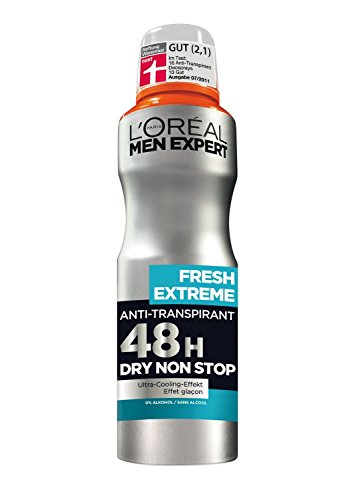 L'Oréal Men Expert Deodorant Fresh Extreme - Deospray Männer, 6er Pack (6 x 150 ml)