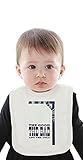 Doppelnaht. The good the bad and the ugly Organic Baby Bib With Ties Medium