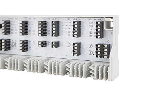 Möhlenhoff Alpha-Basis direct 230V/24V | hochwertige Regelklemmleiste Fußbodenheizung | für 6 Thermostate & 15 Stellantriebe - 4