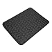 Demiawaking Nail Art Soft PU Leather Hand Rest Mat Pad for Manicure Hand Arm Rest (Black)