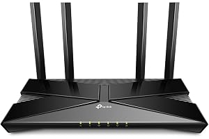 TP-Link Next-Gen Wi-Fi 6 AX3000 Mbps Gigabit Dual Band Smart Wireless Router, OneMesh Supported, Dual-Core CPU, TP-Link HomeShield, Ideal for Gaming Xbox/PS4/Steam, Plug and Play (Archer AX53)