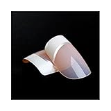 Bling Art False Nails Französisch Maniküre Weiß Manicurette 24 Medium Tipps UK - 2