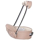 Porte-bébé ergonomique Hipseat avec bandoulière, siège de tabouret à la taille pour transporter les tout-petits, poids léger et travail économe