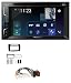 Produktbild caraudio24 Pioneer AVH-A3100DAB Bluetooth DAB CD DVD MP3 2DIN Autoradio für Toyota Corolla 04-09 Verso Schwarz