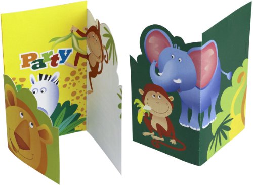 Imagen 1 de 6 Tarjetas de invitación Estilo Safari