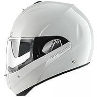 Shark - Casco para moto de color blanco, talla M, Evoline he9350ewhum, serie 3 Fusion Whu