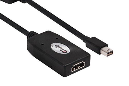 Club3D mini Displayport zu HDMI Adapter - 3