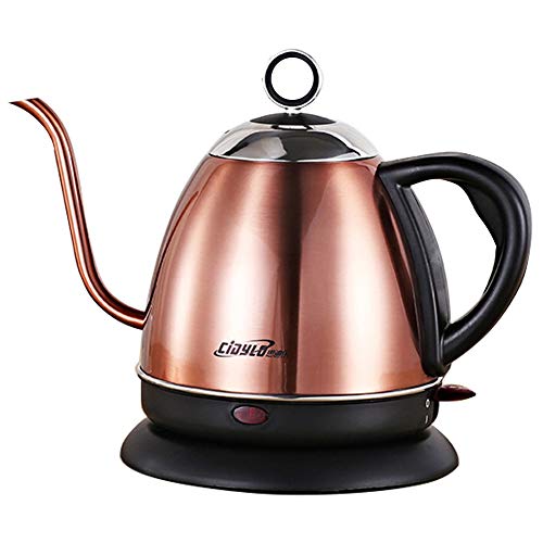 Preisvergleich Produktbild Cidylo Wasserkocher EKW-077 Schwanenhals Edelstahl Wasserkocher 1L