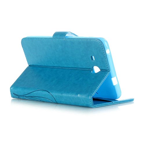 Skytar Samsung Tab A6 7 Zoll Case,Hülle für Galaxy Tab A 7.0 – [Schmetterlings-Reihe] PU Leder Cover Case Stand Schutzhülle Flip Etui Tasche für Samsung Galaxy Tab A 7.0 Zoll (2016) SM-T280N / T285N Tablet Hülle Schutzhülle - 4