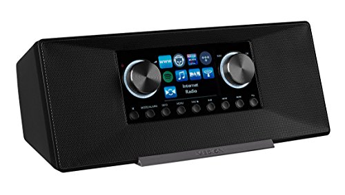 Medion 50056415 MD 87990 (2,8 Zoll TFT-Display) WLAN Internet-Radio, grau