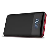 Batería extraíble portátil,Power Bank de 24000mAh con pantalla digital,...