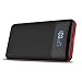 Produktbild Tragbares Ladegerät Powerbank 24000Mah Digitalanzeige-hohe Kapazitäts-externer Batterie-Satz für iPhone X / 8 / 8Plus, iPad Samsung-Galaxie S9 / S8, Tablette und mehr (Schwarzes)