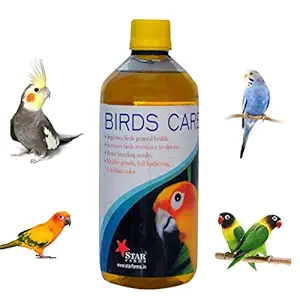 Star Frams Birds Care (Vitamin) Birds Health Supplements for Improve Bird General Health Supplements - (500 ml)