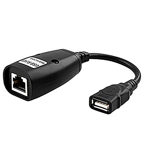 USB Over Ethernet RJ45 Extender Adapter Cat5 Cat6 - 3