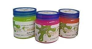 FRNDZMART Super Clean Slime Gel, Pack of 3 | Reusable Cleaner for Car Interior, AC Vent, Dashboard, Amplifier Buttons, Window Corner, etc