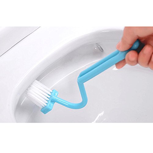 WC-Bürste, NATIONALMASTER Umweltfreundliches Material, WC-Bürste mit ABS Kunststoffeinsatz für Leichte und Hygienische Reinigung, Edles Design, Reinigungsbürste für WC, Gästetoilette, Badezimmer, Stabil und Langlebig - 7