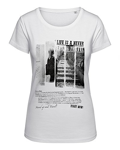 Shirt “Life is a never endding travel” Damen (S)