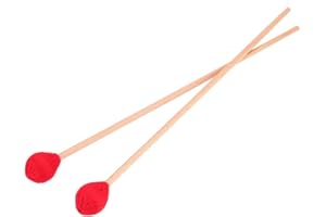 OKUYONIC arimba Accessosy Marimba Bacchette per tutti i tipi di strumenti a percussione bassi per marimba, vibrafono, vibrafono e altri strumenti a percussione a tastiera