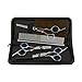 Produktbild Professionelle Hundesalon Schere Set Haar Schneidescheren Set Gerade & Ausdünnung & Gebogene Scheren Kamm Pet Haircut Tools