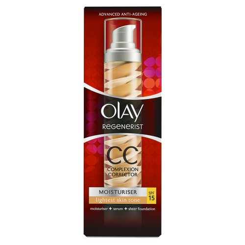 Olay Regenerist Moisturiser CC Cream - Lightest Skin Tone