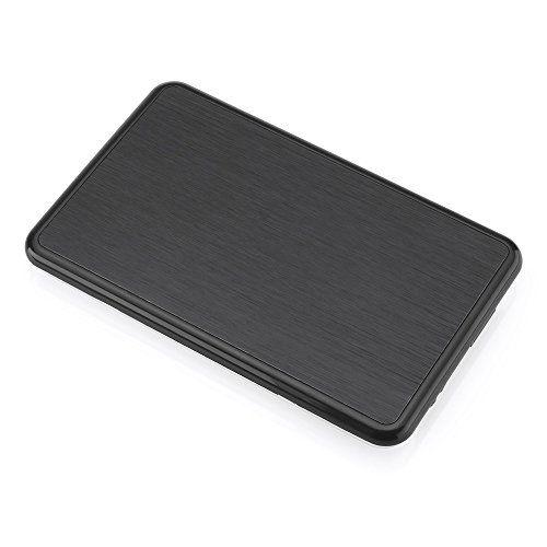 deleyCON USB 3.0 Gehäuse extern – black/silver 2,5 zoll USB 3.0 - 5