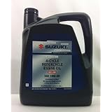 Suzuki Performance 10W40 Motorcycle Oil 5 Liter Bottle by Suzuki