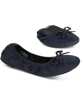 Greatonu Damen Geschlossene Ballerinas Weiche Schuhe