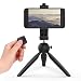 Produktbild MoKo Handyhalterung mit 360 Grad Handy Stativ Flexibel iPhone Stativ mini Dreibeinstativ Handy Halter Halterung mit Fernbedienung für iPhone, Sumsung,Gopro, kamera und andere Android-Smartphone