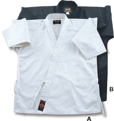 MAR INTERNATIONALMAR | Traditional Karate Uniform Jacket 8oz Karate Gi Jacket for Training and Sparring| Martial Arts Uniform for Men, Women & Children | Polycotton 8oz Karate Suit (120-200cm)