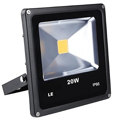 lighting ever LE Projecteur Extérieur LED 20W, Eclairage Imperméable IP66, Equivalent à Ampoule Halogène 200W, 1500lm, 6000K Lumière Blanche du Jour, LED Eclairage de Sécurité