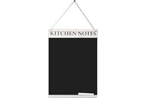 Chalkboards UK WC643WW Kitchen Notes Chalkboard, Wood, White Washed, A3 (42 x 30 x 1.6 cm)