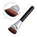 eBoot Flat Contour Makeup Brush Face Cheeks Powder Cosmetic Tool Brush with Makeup Blender Sponge