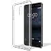 Produktbild Nokia 6 Hülle, Profer TPU [Crystal Clear] Transparent Ultradünn Schutzhülle Flexibel Silikon Case Cover Handyhülle Slimcase Rückschale für Nokia 6 (5,5") (TPU-Durchsichtig)