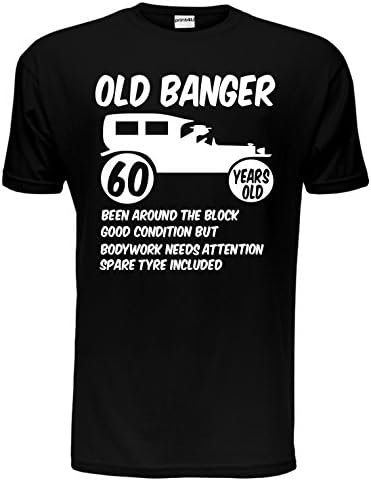 Old Banger Mens 60th Birthday Present T Shirt Sizes Small to XXL
