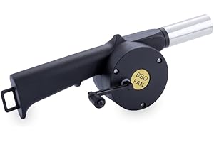 BEGOON Soplador de barbacoa - Ventilador de barbacoa - Brasas y carbón - Manual