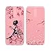 Produktbild [2 Packs] Hülle für Huawei Mate 10 Lite, Misstars Transparent Weich TPU Silikon mit Malerei Muster Clear Backcover Anti-Rutsch Kratzfeste Schutzhülle, Kirschblüten + Mädchen