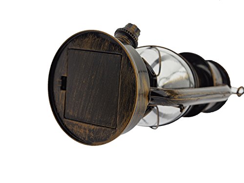 Dimmbare LED Lampe im Öl-lampen-Design Nostalgie, Retro, Sturmlaterne - 4