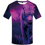 Unisex macht es Anzug für Jugendliche Studenten und junge Männer Frauen, Casual Style Shirt ideal für alle Arten von Bewegung, trainieren oder einfach nur entspannen und so weiter Coole Kurzarm-Stil, Persönlichkeit Grafik und helle Farbe