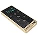 Produktbild Ruizu X05 Metall HiFi MP3-Player mit 8 GB Speicher und Bildschirm Touch Button Play 100H Hochwertige verlustfreie Sound Qualität Sport MP3 (GOLD)