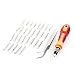 Produktbild sourcingmap® Gummi Griff + Pinzette + 30Stück Schlitz Torx Sechskant Schraubendreher Bit Set